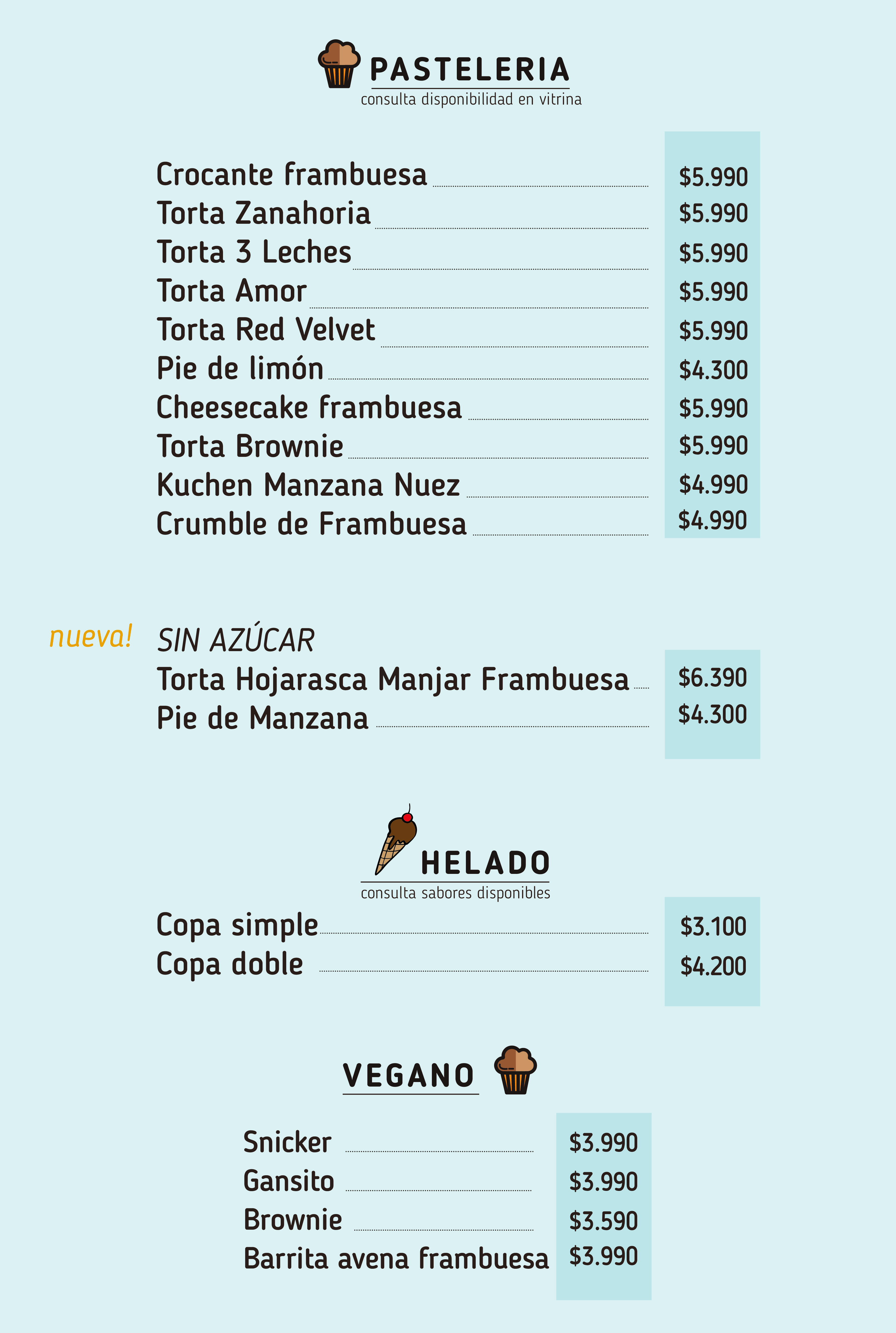 Pasteleria - Filomena Cafe